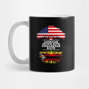 American Grown With Zimbabwean Roots - Gift for Zimbabwean From Zimbabwe Mug